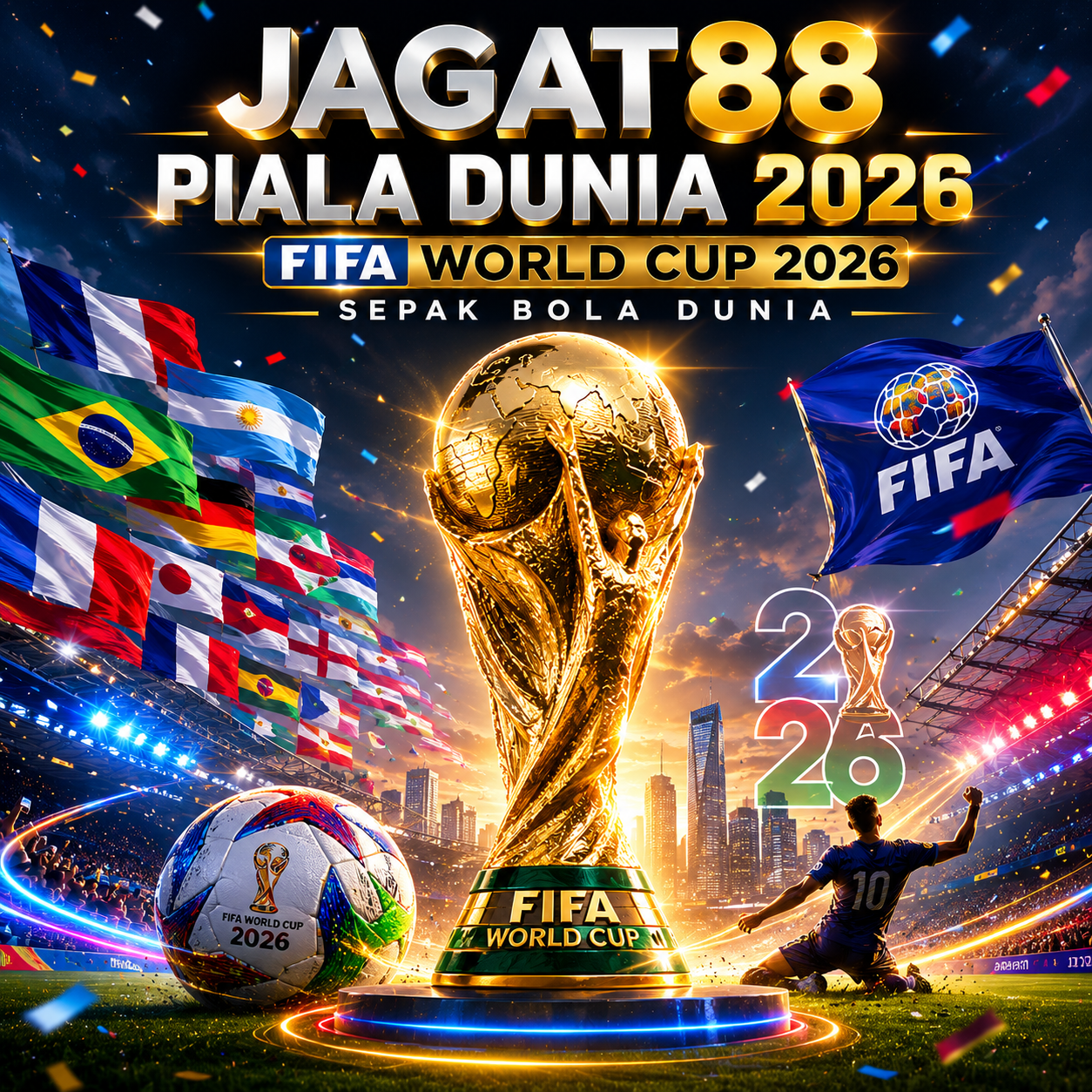 Jagat88 • Piala Dunia 2026 • FIFA World Cup 2026 • Sepak Bola Dunia